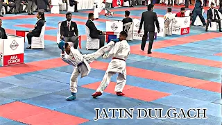 Jatin Dulgach Karate Fight 1st Round in National