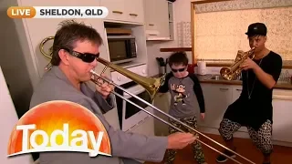 Timmy Trumpet joins Oven Boy for a TODAY Show jam | TODAY Show Australia