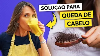 Vitamina poderosa para QUEDA DE CABELO