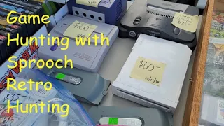 Flea Market Video Game Hunting Episode 29: Game Hunting with Sprooch Retro Hunting