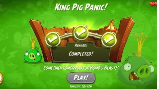 Angry Birds2 - King Pig Panic today 2022/09/23 | Bosses Level cleared with extra