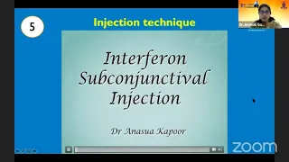 AIOC2021 - IC464 - Topic - Dr Anasua Ganguly   My top 10 pearls in immunotherapy of OSSN