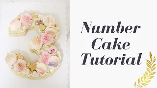 NUMBER CAKE TUTORIAL