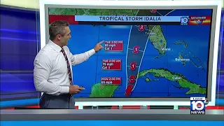 Tropical Storm Idalia forms, forecast to impact Florida later this week