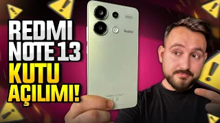 Redmi Note 13 kutusundan çıkıyor! - 11.999 TL'ye değer mi?