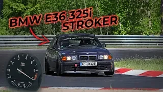 ULTIMATE SLEEPER Lapping The Nordschleife | BMW E36 325i Stroker