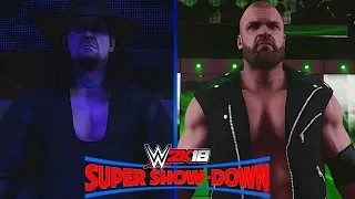 WWE Super Show-Down 2018: The Undertaker vs. Triple H (The Last Time Ever!)