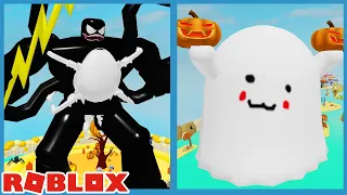 I Became The Biggest Halloween Transformation in Roblox Lifting Simulator