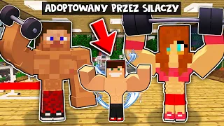 ADOPTUJĄ MNIE NAJSILNIEJSI KULTURYŚCI NA ŚWIECIE W MINECRAFT?! GPLAY & LUMI