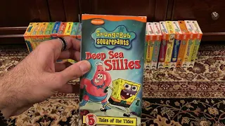 My Completed SpongeBob SquarePants VHS Collection (2023 Edition)