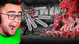 Reacting to CHAINSAW MAN DEVIL vs STRANGER THINGS!