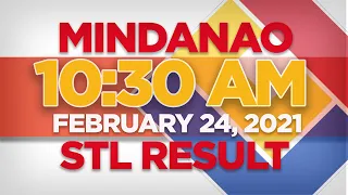 STL MINDANAO RESULT TODAY February 24, 2021 1030AM  | STL SWER2 | SWER3