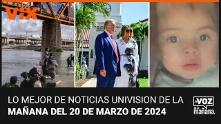 Lo mejor de Noticias Univision de la mañana | miércoles 20 de marzo de 2024