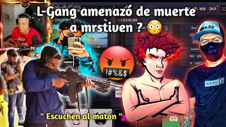 L GANG AMENAZA DE MUERTE A MRSTIVEN 😳😂