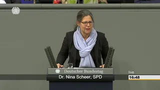 Bundestag * Auswirkungen der EU Urheberrechtsreform * Nina Scheer SPD * 13.03.2019