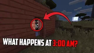 This is what happened when I played Minecraft at 3:00 AM (WARNING: SCARY)