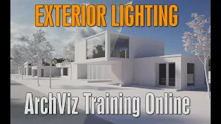 Evermotion ArchViz Training Online - Chapter 02 - V-Ray Exterior Lighting