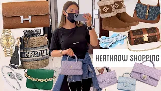 Heathrow Airport Luxury Shopping & LV Unboxing!- Chanel, Hermes, Dior, Prada, Gucci, Bvlgari, Rolex