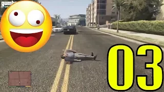 GTA 5 ПРИКОЛЫ, ТРЮКИ, ФЕЙЛЫ, СМЕШНЫЕ МОМЕНТЫ. ПОДБОРКА #3