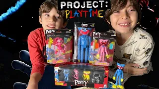 BUSCANDO LAS FIGURAS OFICIALES DE POPPY PLAYTIME UNBOXING EPICO!  PROJECT: PLAYTIME