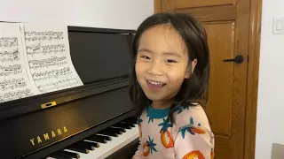 French Children Song and Cuckoo Song Piano Played by Nova