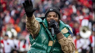 Lamar Jackson jersey retirement ceremony. (University of Louisville)