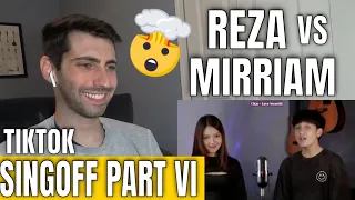 Reza Darmawangsa- SING-OFF TIKTOK SONGS PART VI (Yamet Kudasi, It's Only Me) vs Mirriam Eka REACTION