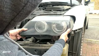 How to Replace or Upgrade the Angel Eyes on BMW 7 series e65/e66
