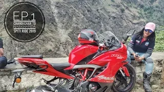 MOTOVLOG || MOST ENJOYED ROADS || EP.1 SPITI RIDE AOG 2019