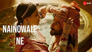 Nainowale Ne | Lyrical Video Song | Neeti Mohan | Sanjay Leela Bhansali