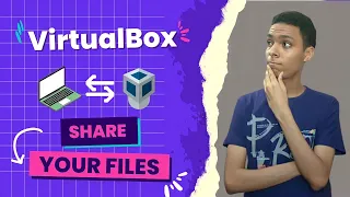 طريقة مشاركة الملفات بين النظام الوهمى والنظام الاساسى VirtualBox