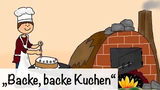 🎵 Backe, backe Kuchen - Kinderlieder | Kinderlieder deutsch - Kinderlieder singen