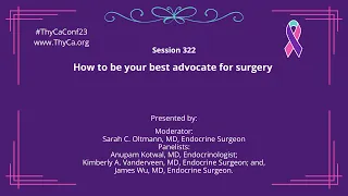 322 How to be your best advocate for surgery