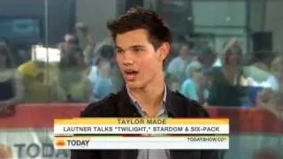 Taylor Lautner Interview On The Today Show (June 28)