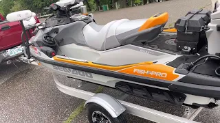 Trolling motor with Seadoo Fishpro