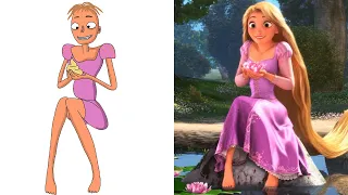 FUNNY ARTIST vs RAPUNZEL ✍ Funny Drawing 🤣