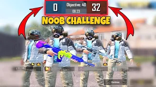 😥NOOB CHALLENGE 0-30 BEST TDM | PUBG MOBILE