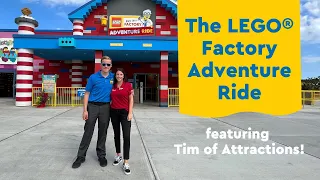 Look inside the LEGO® Factory Adventure Ride!