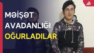 Qubada evdən oğurluq edən şəxslər saxlanılıb