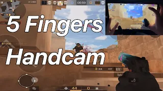 Deagle & AWM 5 fingers Handcam!【standoff2】