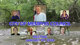 CITY OF MEMPHIS COUNCIL MEETING  (01-09-2024)