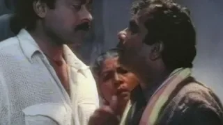 Chiranjeevi Warning Brahmanandam Comic Scene || TFC Comedy Time