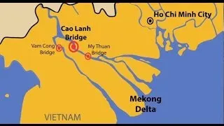 Cao Lanh Bridge, Vietnam