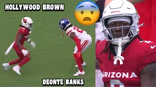 Deonte Banks ‘LOCKED UP’ Hollywood Brown! 😨 (WR Vs CB) Giants vs Cardinals 2023 highlights