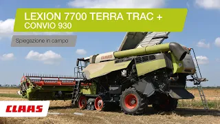 CLAAS In Campo 2020 - LEXION 7700 TT + CONVIO 930