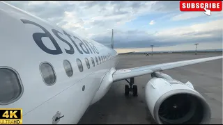 Air Astana ✈️ Bishkek to Almaty economy class review