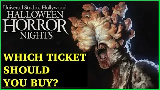 Which HHN Ticket Option Is Best For You? | Halloween Horror Nights 2023