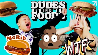 Farewell McRib Party! David’s Mind is Blown By Tim’s Poop Habits | Dudes Behind The Foods Ep. 53