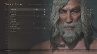 How to make Gandalf from LoTR - Dragon's Dogma 2 Character Creator