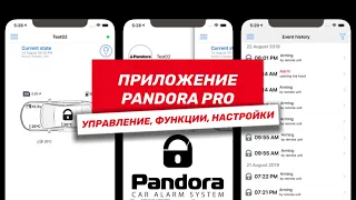 Приложение сигнализации Pandora Pro - Полный обзор!